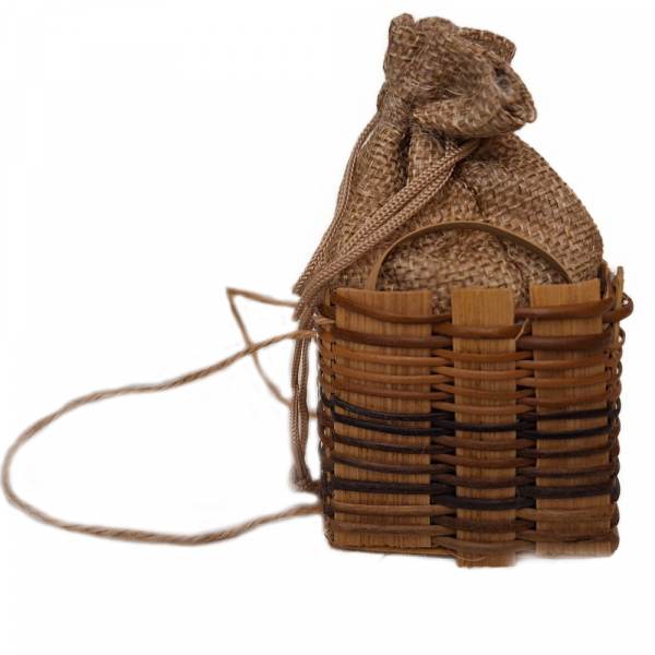 Knecht Ruprecht, Schmutzli - mit Buckelkraxe und Rute